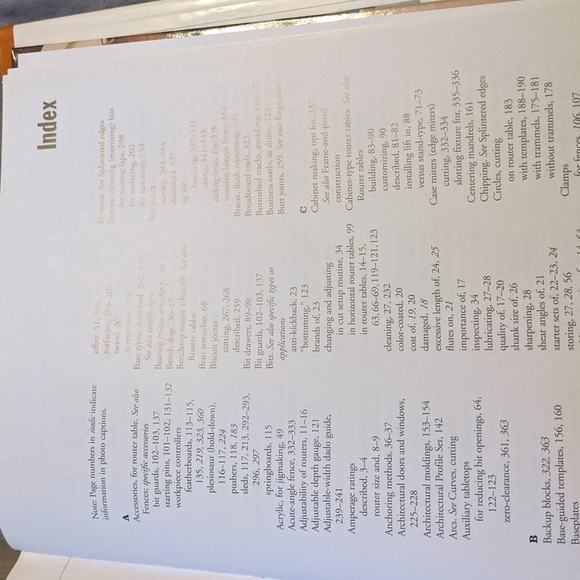 Hardcover Woodworking w the Router illustrated hardcover fully indexed revised - Picture 13 of 16